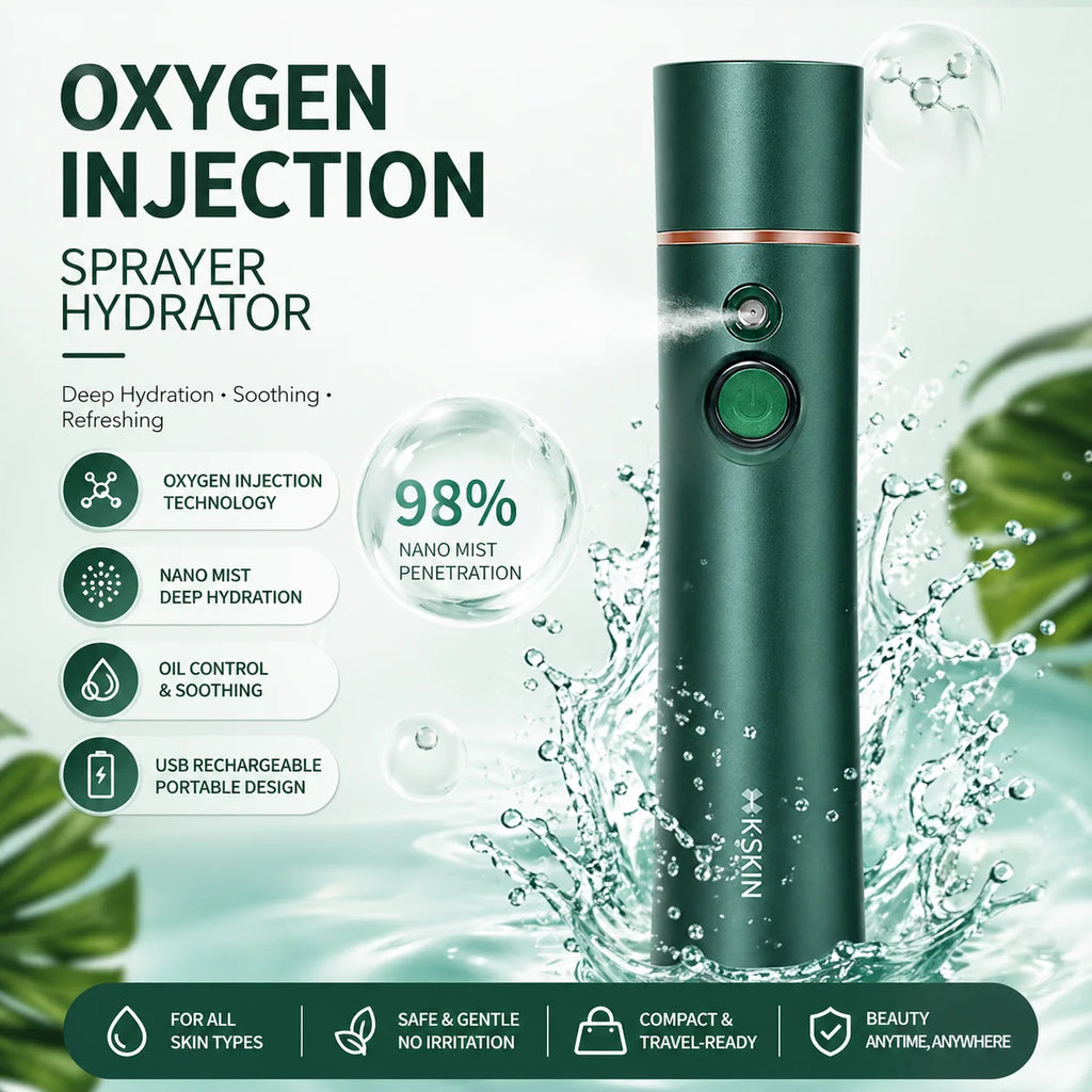 Steamer for Facial Nano Ionic Face Steamer for Facial Pores Sauna Skin Moisturizing Cleansing