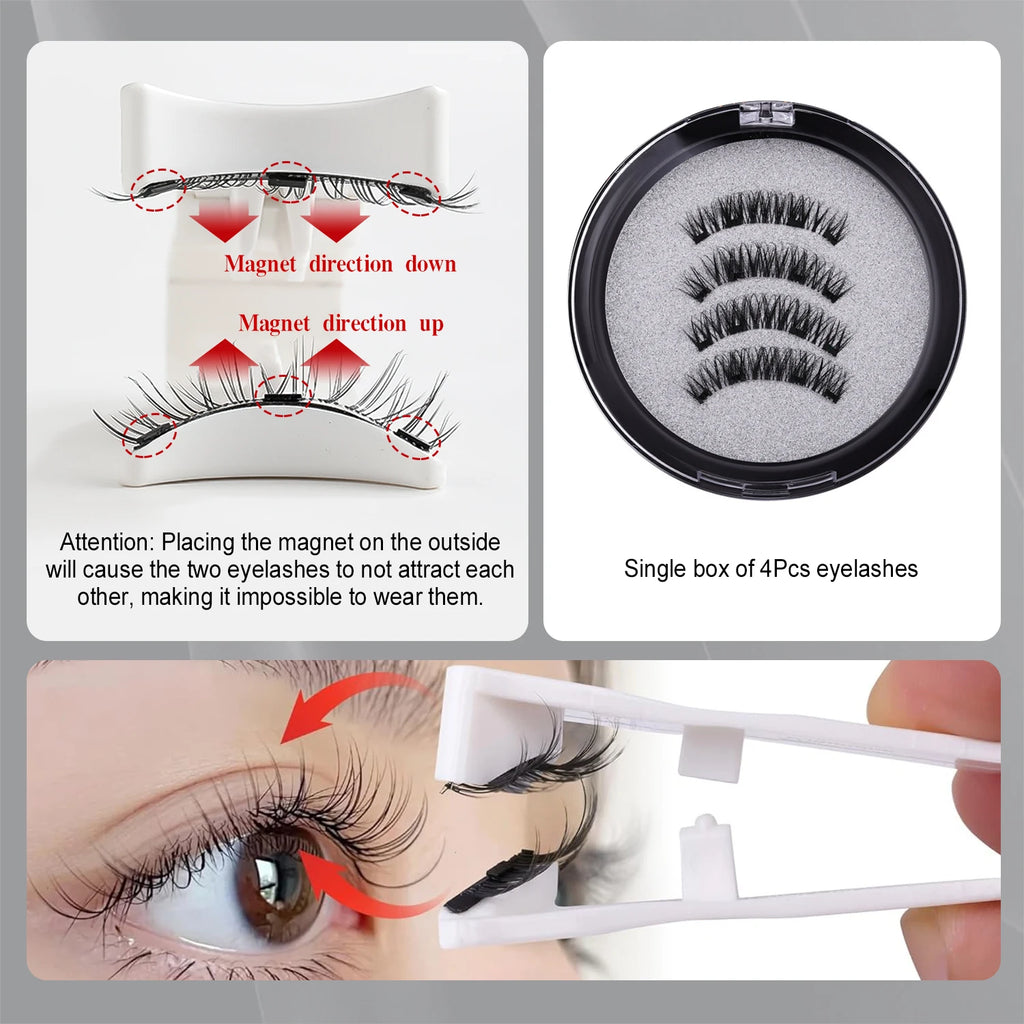 RED SIREN Magnetic Eyelashes Kit