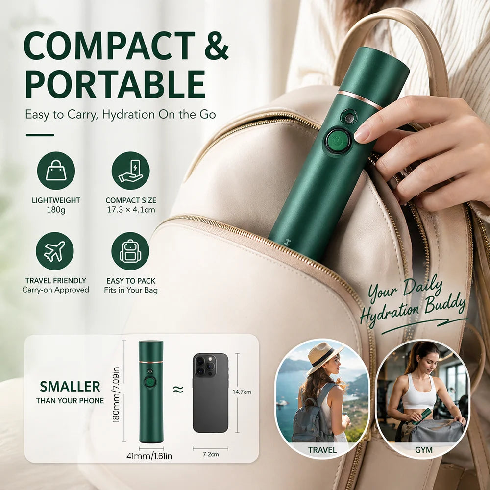 Steamer for Facial Nano Ionic Face Steamer for Facial Pores Sauna Skin Moisturizing Cleansing