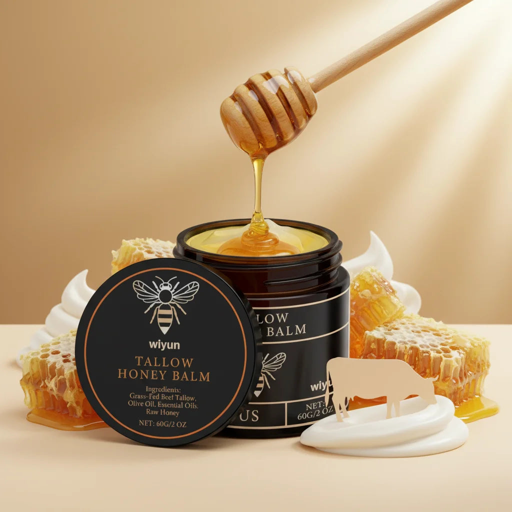 Beef Tallow Honey Moisturizing Cream