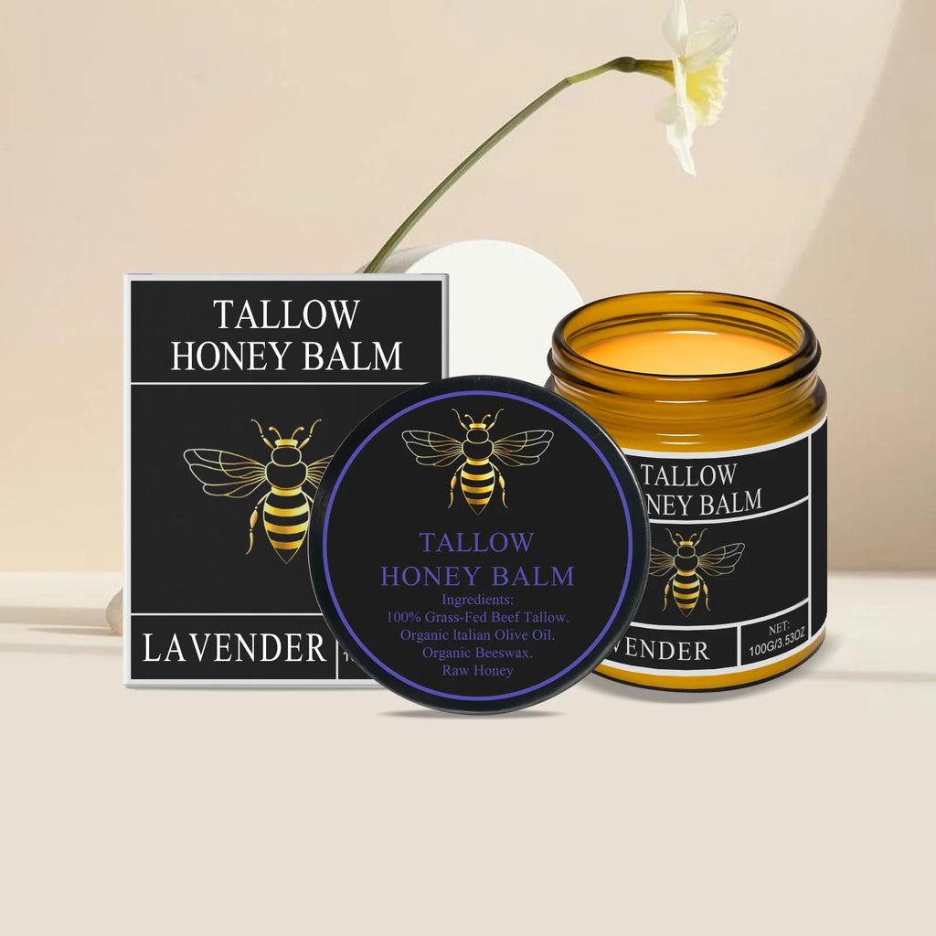 Grass-Fed Beef Tallow & Honey Face Cream