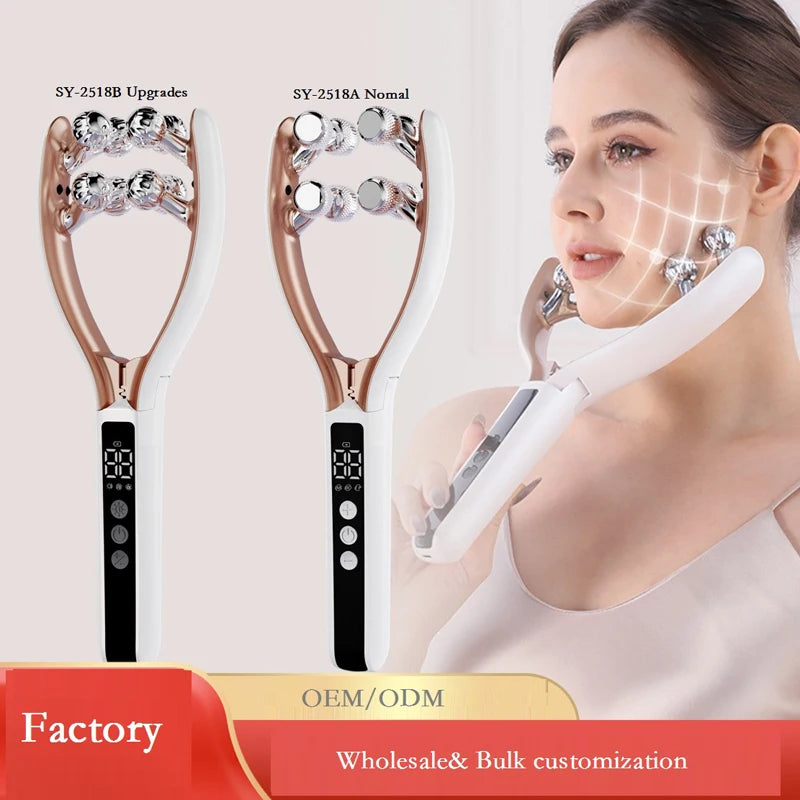 RF EMS Microcurrent Face Roller