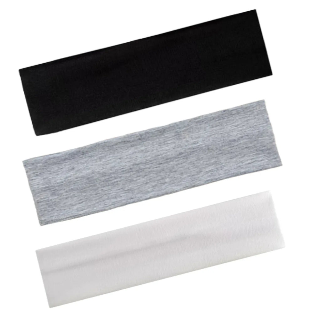5 Pieces of Women's Headbands, Made of Elastic, Non-Slip Soft Cotton Fabric, Suitable for Sports Activities